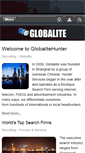 Mobile Screenshot of globalitehunter.com